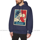 Sudadera con capucha Hisoka HxH Sudaderas con capucha Hisoka de longitud larga X Sudadera con capucha Hombre Otoño Moda al aire libre Algodón Sudaderas con capucha azules