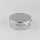100g 50pcs  Aluminum Round Empty Canning Jar Tin Containers Aluminum Storage Container Candle Tin Tea Container 50pc/lot