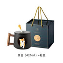 INS Shiba Inu Akita DOG 420ML CAFÉ TAZAS DE TÉ TAZA DISEÑO DE MODA DE ESTILO DE EUROPA DEL NORTE