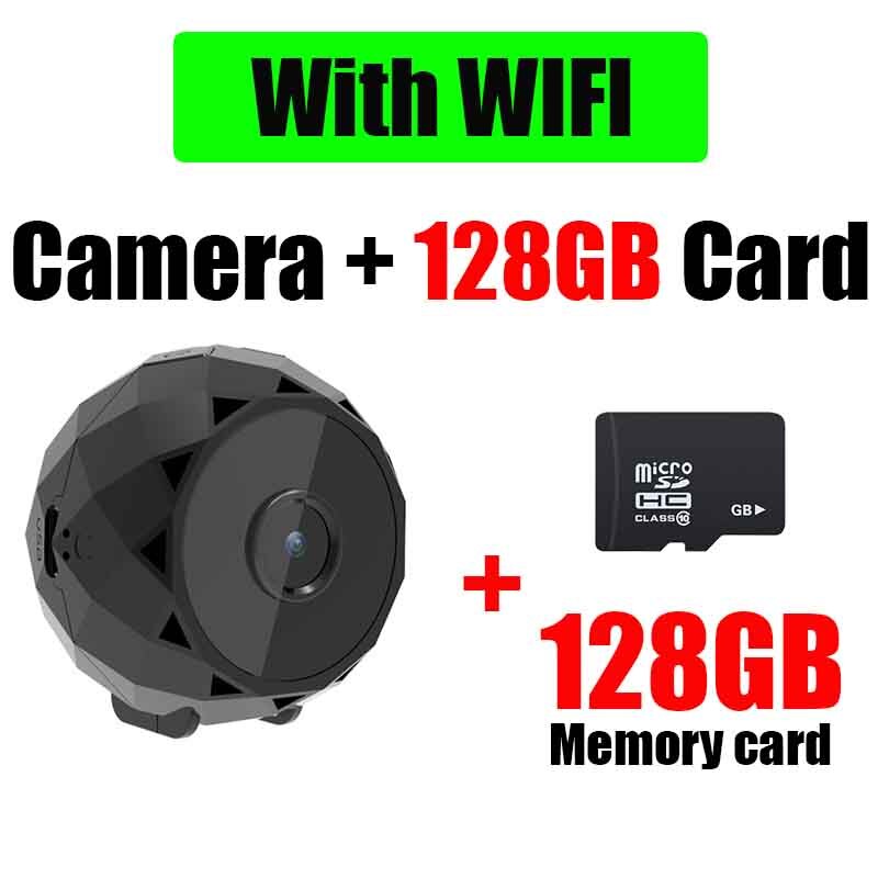JOZUZE D11 4K Mini Kamera WiFi Smart Wireless Camcorder IP Hotspot HD Nachtsicht Video Micro Small Cam Bewegungserkennungsmagnet