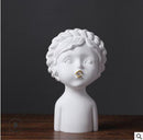 Nordic Resin Figure Figurines Cute Butterfly Boy Sculpture Gifts Home Furnishing Crafts Decoration Hotel room Table Ornaments