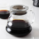 Coffee Pot ,350ml 600ml 800ml Glass Coffee Dripper, Insulated handle To Keep Your Pour Over Coffee and Fresh Drip Kettle