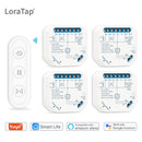 Módulo de interruptor de cortina de vida inteligente Tuya, persianas con Control remoto, persiana enrollable RF + WIFI, temporizador de aplicación, Google Home Aelxa Echo Smart Home