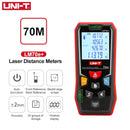 UNI-T Laser Range Finder 40M 50M 60M 70M 150M LM Series Digital Laser Distance Meter Trena Tape Build Measure Electronic Ruler