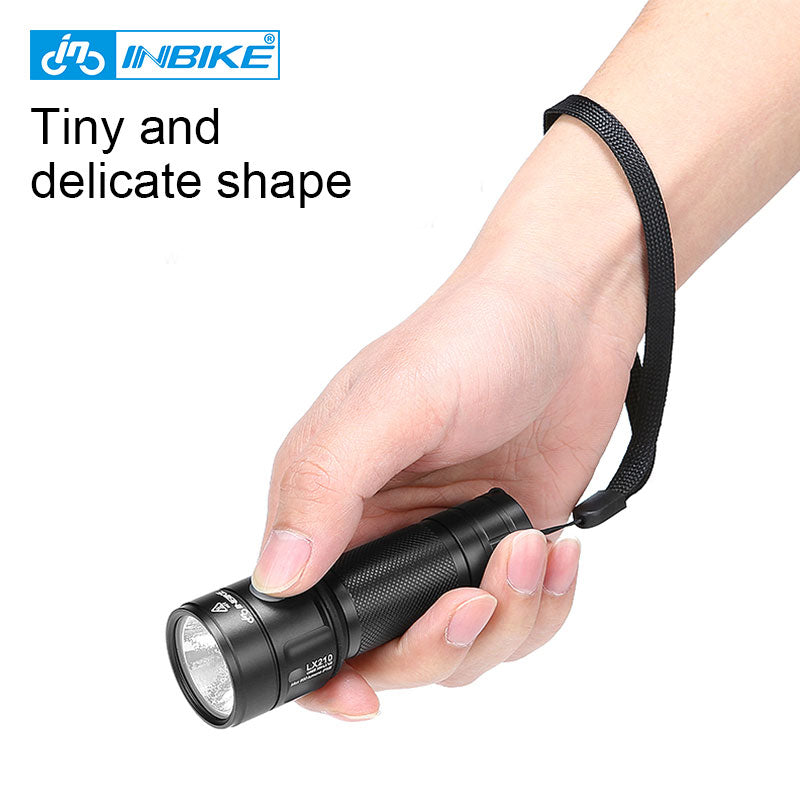 INBIKE Bike Light Bicycle Flashlight LED Bike Front Light Cycling 1000 Lumens Waterproof USB Rechargeable Headlight Biking LX210