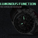 MEGIR Mens Watches Top Brand Luxury Quartz Watch Men Fashion Luminous Army Waterproof Men Wrist Watch  Relogio Masculino 1010G