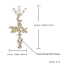 TOPGRILLZ Travis Scott Product Brand Cactus Jack Shape Pendant Necklace Ice Crystal Cubic Zirconia Pendant Hip Hop Jewelry Gift