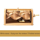 Music Box Pure Handmade Wood Pure Handmade Wood The Song Of Chasing The Waves Gift Box Packaging Modern Simple Festival Gift