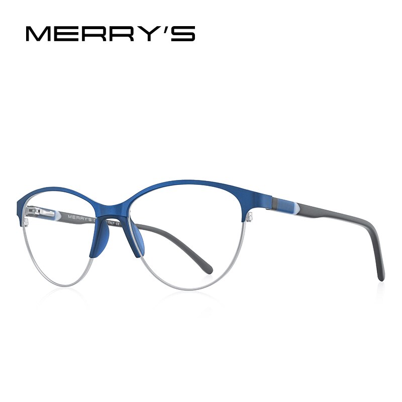 MERRYS DESIGN Women Retro Cat Eye Glasses Frame Ultralight Eye Myopia Prescription Eyeglasses Acetate Glasses Legs S2602