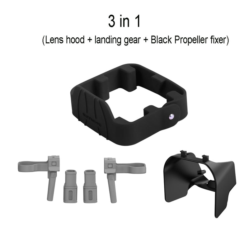 Mavic Air 2s Propeller Holder Guard Lens Hood Lens Sunshade Landing Gear Protective kits for DJI Air 2s Drone Accessoreis