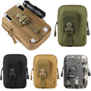 Tactical Molle Pouch EDC Men Belt Waist Bag Utility Gadget Gear Tool Organizer Pocket Hunting Bags with Cell Phone Holster