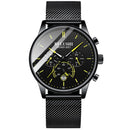 BELUSHI 2022 New Fashion Mens Watches Top Luxury Brand Sport Quartz Luminous Waterproof Chronograph Wristwatch Mens Watches