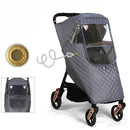 Universal Winter Thicken Stroller Pushchair Sunshade Rain Cover Wind Dust Shield Full Cover Baby Strollers Pushchairs Raincoat