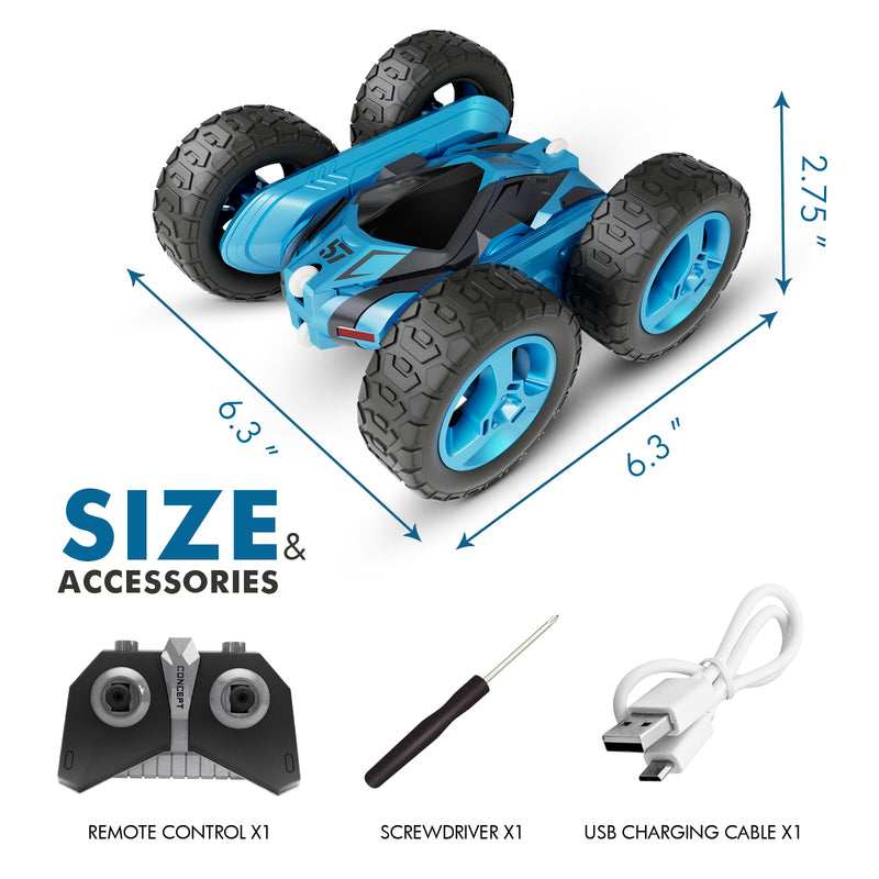 Sinovan RC Stunt Car 2.4G 4CH Drift Deformation Buggy Roll Car Flip 360 Grados Rotación Modelos de vehículos Juguetes de control remoto