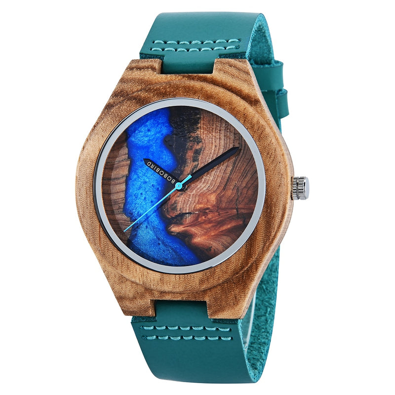 Pareja de relojes BOBO BIRD Hombres Mujeres Reloj de bambú universal en liquidación Reloj de pulsera de cuarzo de cuero de madera часы женские Gran regalo