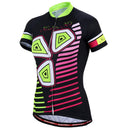 X-Tiger Women Cycling Jerseys Summer Short Sleeve Cycling Jerseys Mountain Breathable Bicycle Jersey Quick-dry Bike Jerseys