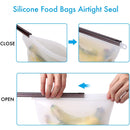 500/1000/1500/3000ML Silicone Resh-Keeping Bag Food Fruit Bread Cookies Vacuum Sealed Container for Refrigeration Storage Tools