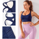 High Impact Sports Bra Seamless Yoga Bra Gym Push Up Brassiere Sport Femme Sport Bra Top Fitness Women Adjustable Seamless Top