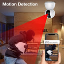 SDETER 360 ° Surveillance Cameras With Wifi Wireless 2 Way Audio Security IP CCTV Cam Night Vision Work With Google Alexa Tuya