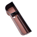 Autositz Gap Aufbewahrungsbox Tasse PU-Leder Pocket Catcher Organizer Handy Flaschenhalter Multifunktionales Autozubehör