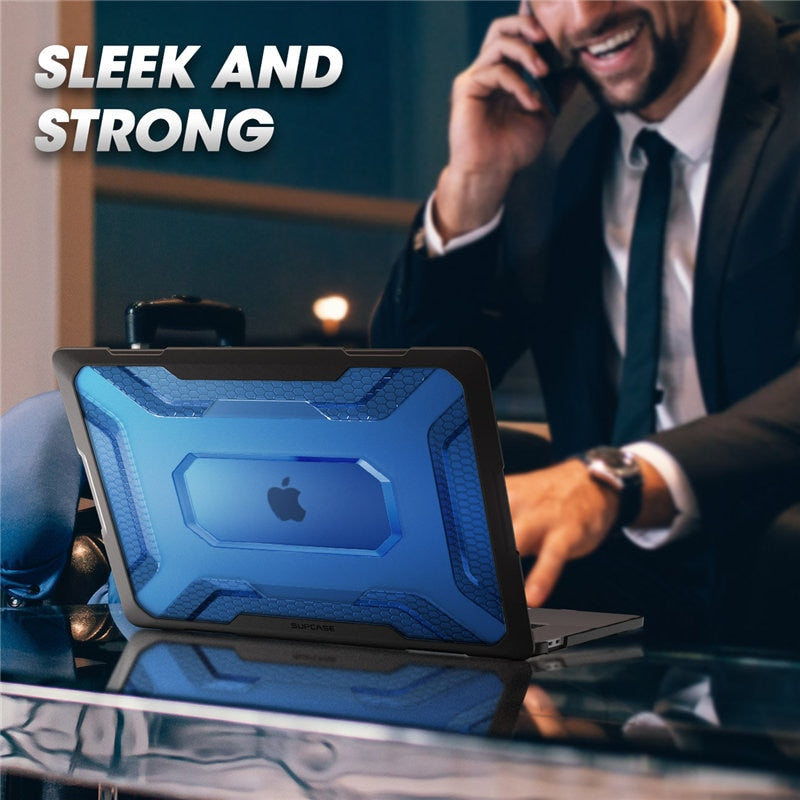 For MacBook Pro 16 Case A2141 (2019 Release) UB Series Slim Rubberized TPU Bumper Cover Case with Touch Bar and Touch ID