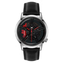 Reloj para hombre, llanta de rueda de coche, esfera de cubo, reloj de pulsera para hombre, relojes impermeables negros de malla de acero inoxidable, reloj Masculino