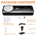 Sellador al vacío automático LAIMENG Sous Vide con bolsas de vacío, máquina de embalaje, paquete de envasado al vacío para alimentos frescos de cocina S198