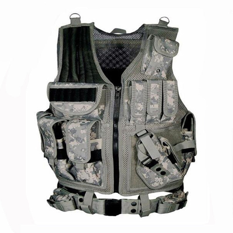 2022 Tactical Equipment Military Molle Vest Hunting Armor Vest Army Gear Airsoft Paintball Combat Protective Vest For CS Wargame