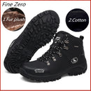Botas de invierno para hombre, botas de nieve de invierno para hombre, botas de nieve impermeables muy cálidas para hombre, botines con cordones para hombre, zapatillas deportivas de otoño para exteriores