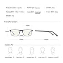MERRYS DESIGN Men Anti Blue Ray Light Blocking Glasses UV400 Glasses For Computer Titanium Alloy Glasses S2170FLG