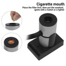 BORUiT Portable Molecular Cuisine Smoke Infuser Food Cold Smoke Generator Smoking Gun Meat Burn Smokehouse Cooking for BBQ Grill