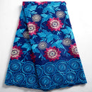 Swiss Voile Cotton Lace Fabric African 2021 Embroidery African Cotton Voile Lace Dubai Style For Everying Wedding Party 2491A