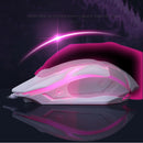 USB Wired Gaming Keyboard Mouse Set PC Rainbow Colorful LED Illuminated Backlit  Gamer Gaming Mouse and Keyboard Kit Home Office