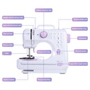 Fanghua Genuine Sewing Machine 505A Home Mini Sewing Machine Portable Household Knitting Multifunction Electric Presser Foot