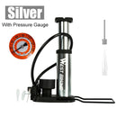WEST BIKING Ultra-light MTB Road Bike Pump Portable Cycling Air Inflator Foot Pump 100/120Psi High Pressure Bicycle Tire Pump