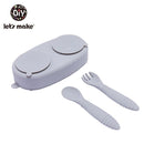 Hagamos 1 Juego de almohadillas antideslizantes para alimentación de bebés, ventosa de dos caras, tazón de alimentación de silicona para niños, posavasos para niños