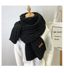 DRESSUUP Brand Women Winter Scarf Warm Solid Long Handmade Scarves Bufandas Mujer Foulard Femme Hijab