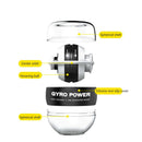 Powerball de arranque automático para muñeca, pelota de mano, relajación muscular, entrenador de muñeca giratorio, equipo de ejercicio, fortalecedor con luz LED