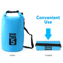 Waterproof Dry Bag with Straps PVC Backpack Float Bag for Storage Outdoor Camping Travel Swimming Beach Fishing
