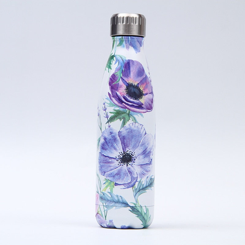 LOGO Custom Stainless Steel Bottle for Water Thermos Vacuum Insulated Cup Double-Wall Travel Drinkware Sports Flask