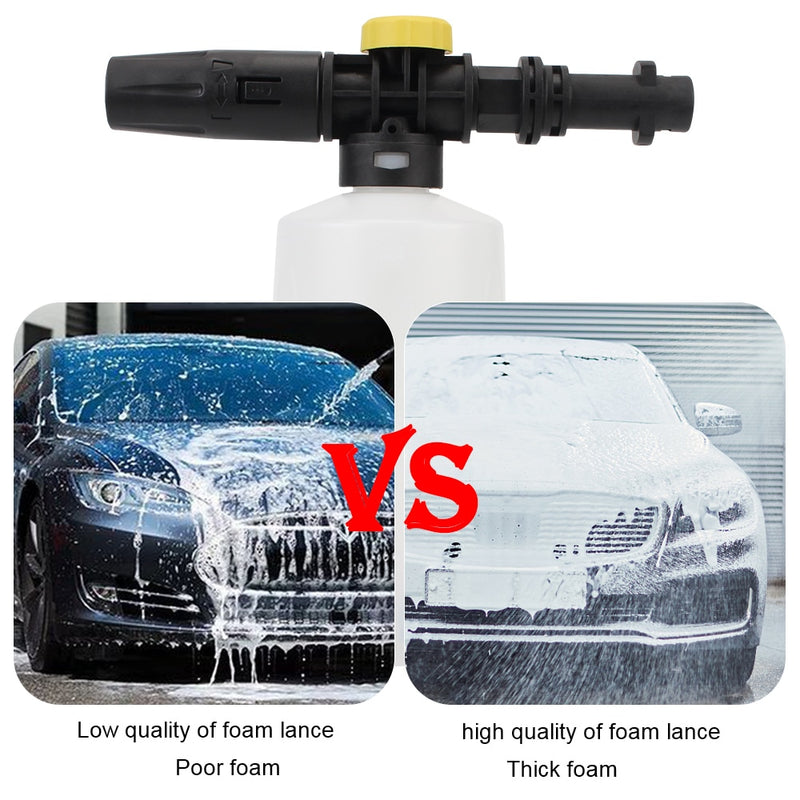 Car Soap Foam Generator For Karcher K2 K3 K4 K5 K6 K7 High Pressure Washers Adjustable Sprayer Nozzle 750ML Snow Foam Lance Tool