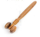 Meridian yoga stick body massager stomach back waist neck leg massage stick wooden roller massage hammer