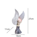 Bonito ramo creativo para niña, adornos, escultura, estatua, regalos, sala de estar, mueble de TV, arreglo floral, decoración moderna para el hogar