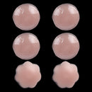 Cool Reusable Self Adhesive Silicone Breast Nipple Cover Bra Pad Invisible Petals Pasties Women Accessories Stickers 1/3 Pairs