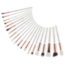 Jessup Makeup-Brushes-Set Dropshipping Pearl-White-Rose-Gold pinceaux maquillage Cosmetic Tools Eyeshadow Powder Definer 6-25pcs