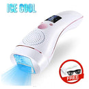 Cooling IPL Epilator 999000 Flash Hair Removal LCD Women Laser Permanent Bikini Trimmer Professional Electric depilador a laser