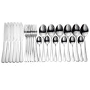 Tableware 24 Pcs Rainbow Cutlery Stainless Steel RainbowCutlery Set Tableware Set Fork Spoon Knife Set Gift Dinnerware Set Box