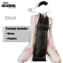 2020 lencería Sexy Anime uniforme chino Qipao clásico mujeres satén Cheongsam noche Albornoz moda vestir para mujeres erótico