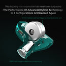 KZ ZST X 1BA+1DD In-Ear Earphones Hybrid Unit HIFI Bass Headset Sports DJ Earbud With Silver-plated Cable Earphones For ZSTX ZSN