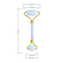 Opal Jade Massage Roller Gouache Scraper Set Natural Gouache Stone Face Lifting Tool Massager For Facial Gua Sha Anti Wrinkle